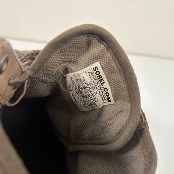 Sorel Chukka Boots Men Size 9 Taupe Brown Suede Waterproof main image 4
